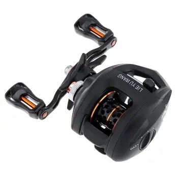 

10+1BB Fishing BaitCasting Reel Glass Fiber Ultralight 190g Magnetic Brake Max Drag 8KG Bait Casting Wheel Left / Right Hand