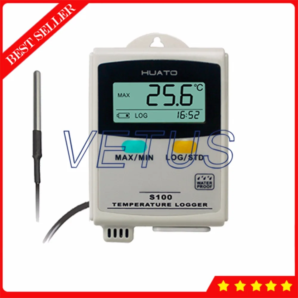 S100 ET USB Data Logger LCD display Temperature Recorder with External