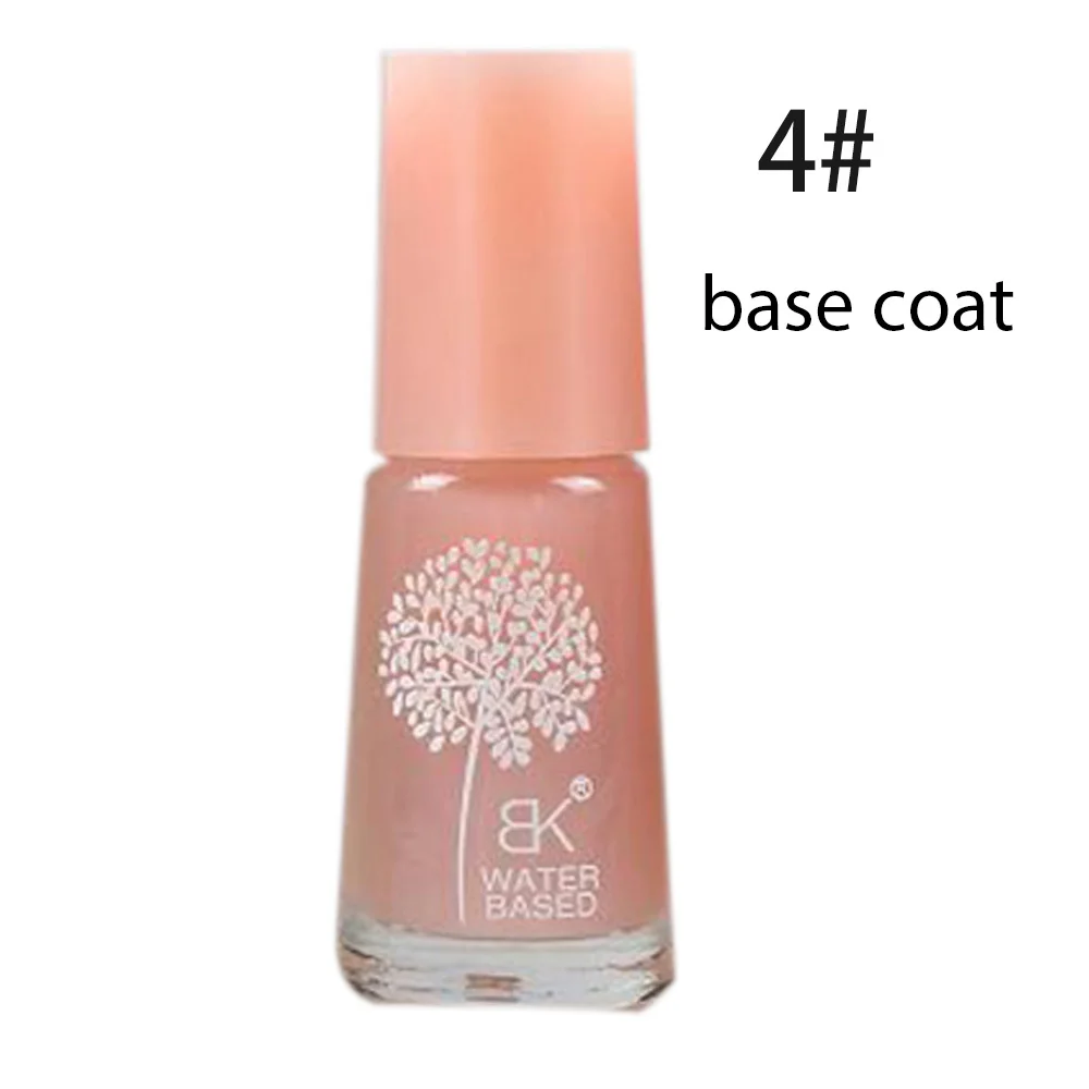 1 шт. 7 мл Bk ароматный нетоксичный лак для ногтей эмалевый лак для ногтей на водной основе дешевый Отслаивающийся лак для ногтей - Цвет: peel off base coat