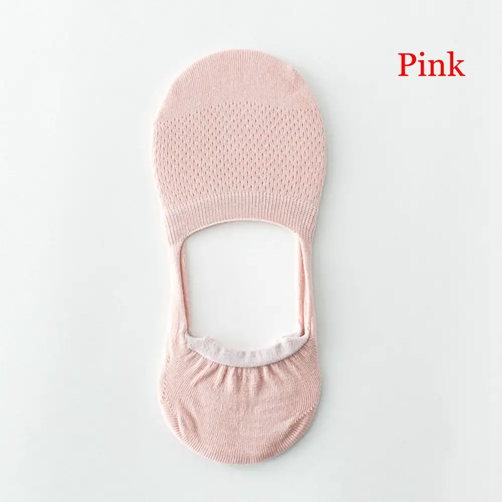 1 пара, кружевные носки-башмачки с объемным цветком, женские дышащие однотонные носки, модные сексуальные женские тонкие невидимые носки по щиколотку - Цвет: pink Style2