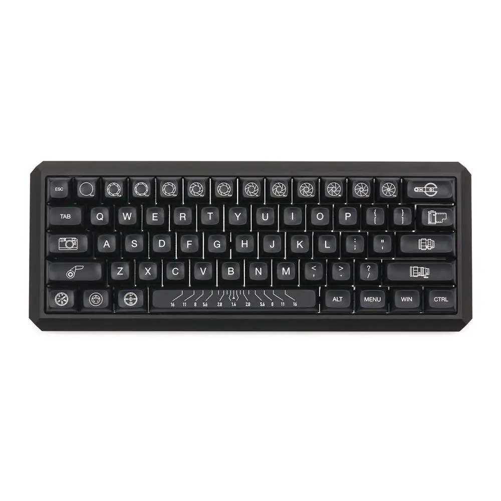 Kbdfans TEX ADA keycaps набор совместим с gk64 tada68 hhkb раскладка механическая