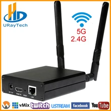 DHL Frete Grátis MPEG-4 AVC/H.264 WIFI HDMI Codificador De Vídeo HDMI Transmissor Transmissão Ao Vivo IPTV Codificador Codificador H264 Sem Fio