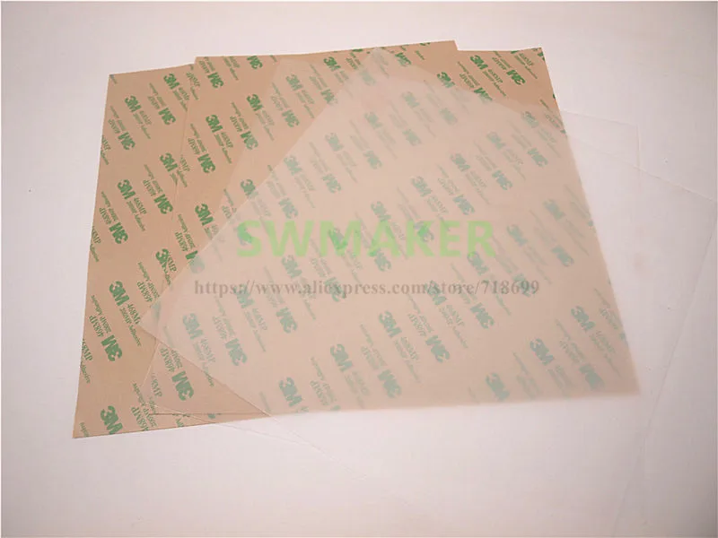 SWMAKER 2 шт 150 мм/8 ''/220 мм/10''/12 ''/16''/500 мм пей лента полированная поверхность 3D печать Строительная поверхность Полиэфиримид пей лист 0,2 мм