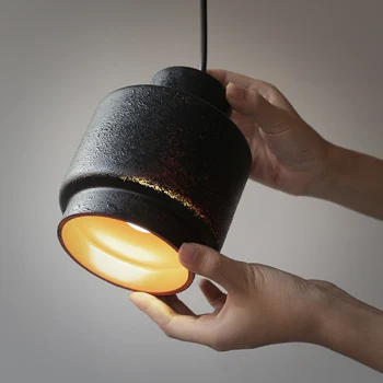 

Retro industry pendant lights retro Loft American retro bar dining room lamp glass industrial iron black pendant lamps ZA