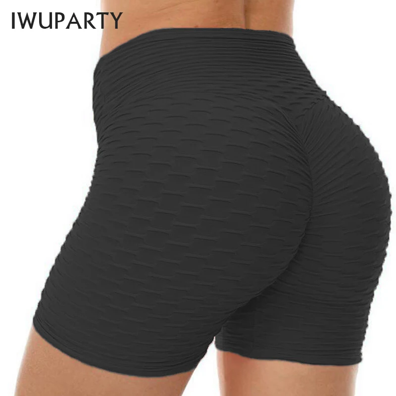 Sexy Geometric Pattern Women Yoga Shorts Gym Fitness Push Up Clothing Elastic Breathable Sports Wear Fitness Short Pants S-XL