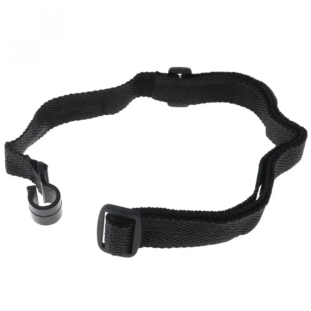 46 58cm Black Color Universal Adjustable Durable Nylon Ukulele Strap