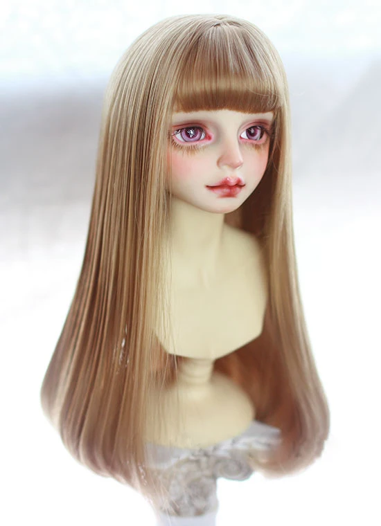 Blyth кукла Мода Длинные волосы с воздушной челкой подходит для Блит куклы 1/6 1/4 1/3 BJD куклы волосы куклы аксессуары