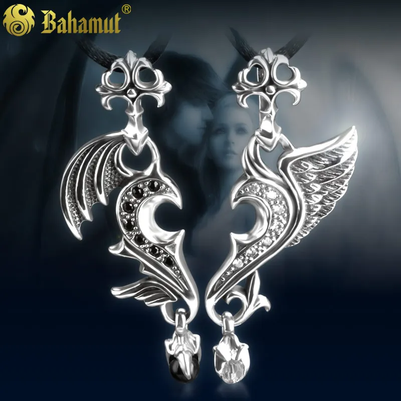 

925 Silver Jewelry Accessories Angel Love Pendant Necklace Gift For Valentine Day