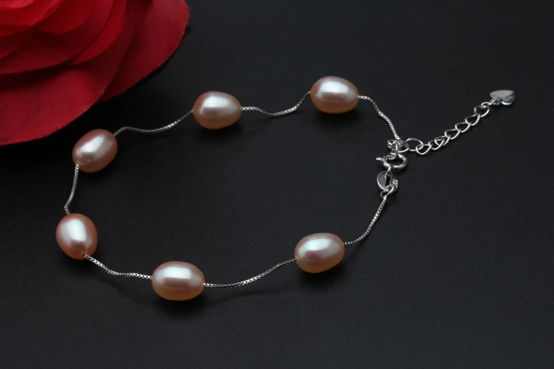 Fashion Natural freshwater adjustable pearl Bracelets For Women wedding jewelry Multicolor pearl Bracelets Gifts