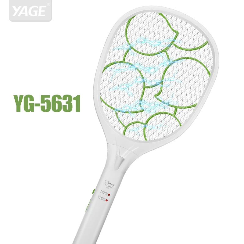 

YAGE Electric Mosquito Swatter Mosquito Killers Pest Control Bug Zapper Reject Racket Trap Home Tool 2200V Electric Shock 400mAh