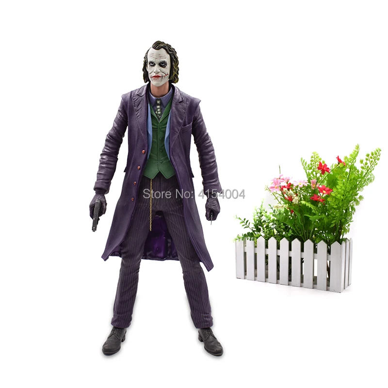 45 см NECA Джокер катушка игрушки Фигурки ПВХ Коллекция Модель Куклы Горячая игрушка Рождественский подарок для детей