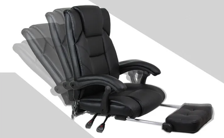 Home Office Computer Desk Massage Chair With Footrest Reclining Executive Ergonomic Vibrating Office Chair Furniture