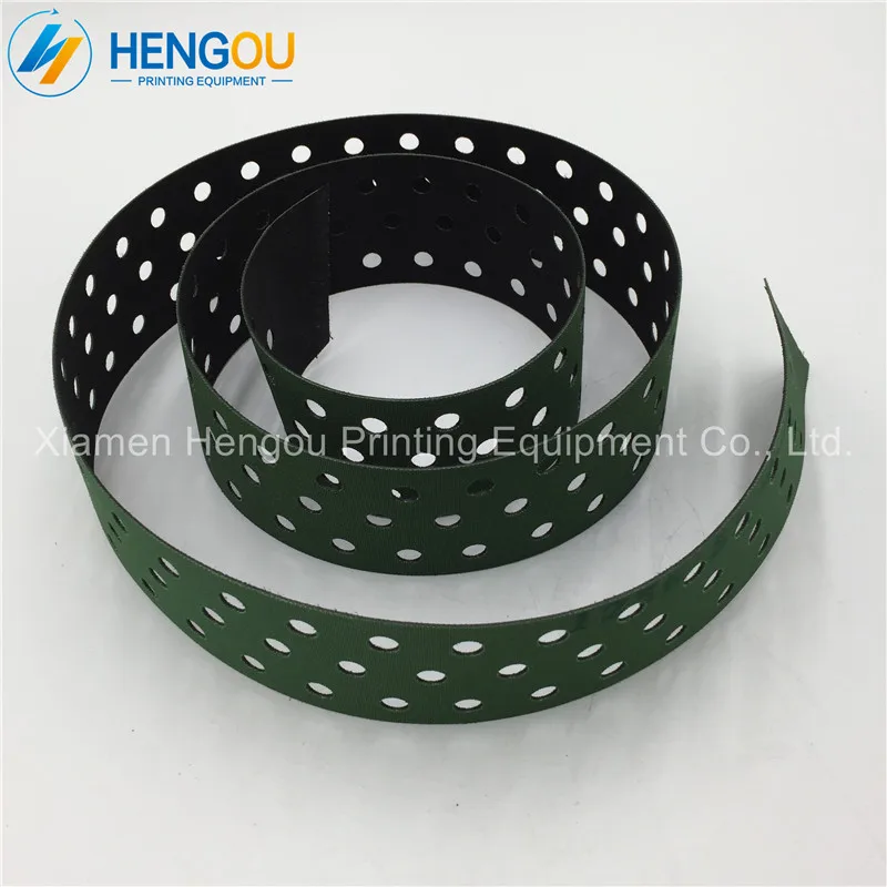 

1 piece free shipping offset printing machine spare part M2.020.018 SM74 Narrow-3H0le feeder delivery belt