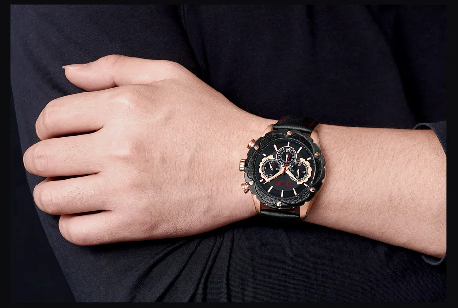 MEGIR Хронограф Спортивные часы для мужчин Relogio Masculino лучший бренд класса люкс армейские военные часы для мужчин креативные кварцевые наручные часы