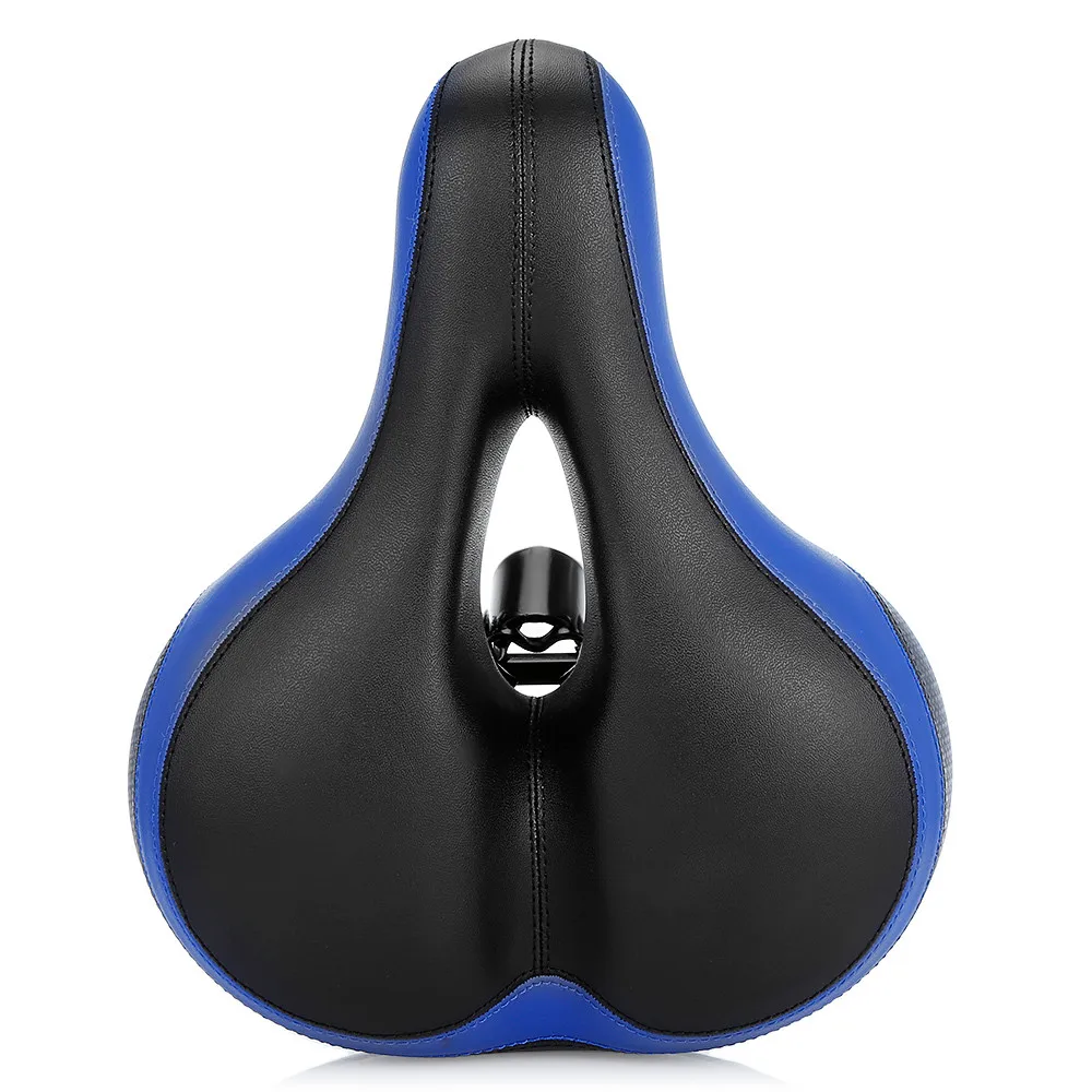 Comfort Wide Big Bum Bike Bicycle Gel Cruiser Extra Sporty Soft Pad Saddle Seat Road Mtb Mountain Bike Leather #3O18 (30)