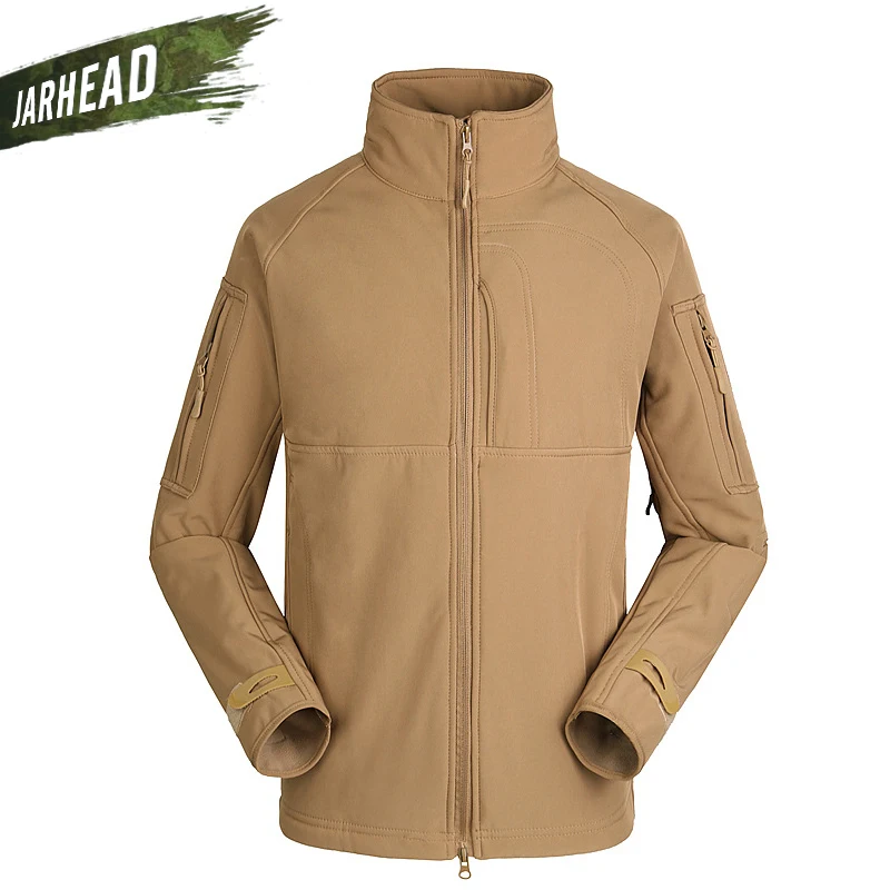  TAD Commander Shark Skin SoftShell Jackets Men Outdoor Sport Army Tactical Jacket Windproof Waterpr