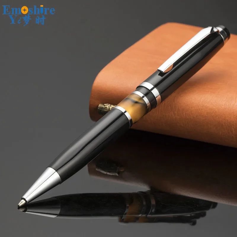 EMOSHIRE Factory Outlet Metal Acrylic Ballpoint Pen In Oil Pen Advertising Gift Pen Custom LOGO On A Generation (1)