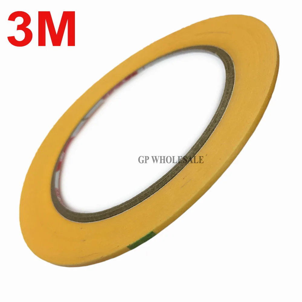 3M244 High Temperature Masking Tape For Automotive Car Painting