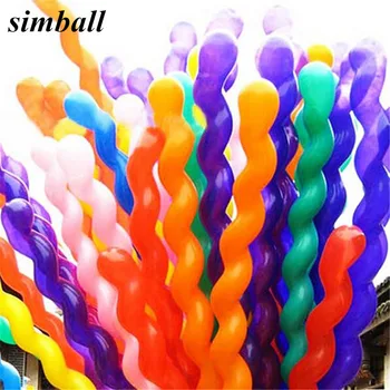 

50pcs/lot 36 inch Screw Thread Latex Ballons Float Air Balloons Inflatable Wedding Birthday Party Balloon Decoration Kid Toys