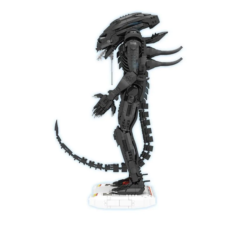 

2020Pcs Genuine Creative Movie Series The Alien Robot Model children Educational Building Blocks Bricks Toys