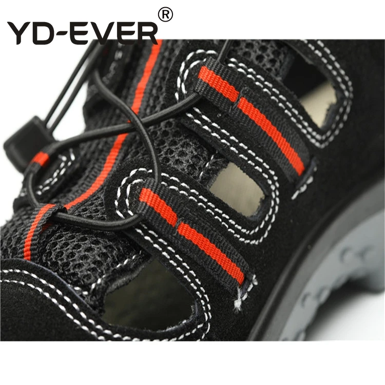 Sapatos Aço Prova Casual Plataforma Couro Trabalho Biqueira Vaca Securit ever Homens À De Plus Da Macio Size Punção Verão Segurança Preto Sandálias Yd yTt0wqW8Hq