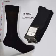 Fcare 8PCS 4 pairs 43 44 45 46 font b long b font leg business socks