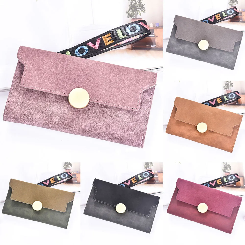

New Fashion Lady Women Leather Wallet Long Clutch Card Holder Purse Handbag the latest women casual fashion 2018 August 24