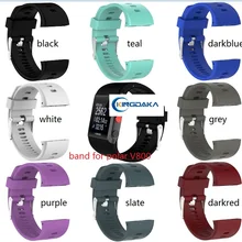20 шт Силиконовые сменные Мужские t наручные часы ремешок для Polar V800 смарт-браслет с инструментом Смарт-часы ремешок для мужчин и женщин. DHL