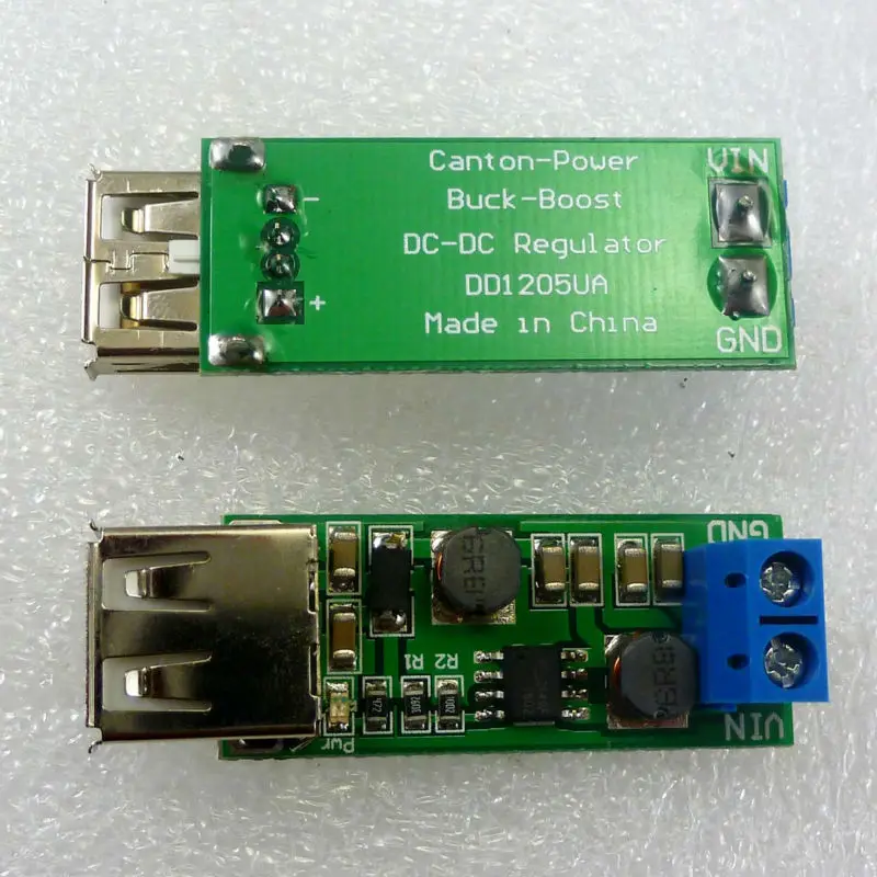 3V 3.3V 3.7V 4.5V 6V A 5V Usb 2X 5W Auto Boost-Buck Dc Dc Converter Modulo Regolatore Di Tensione Per La Ricarica Del Telefono Solare