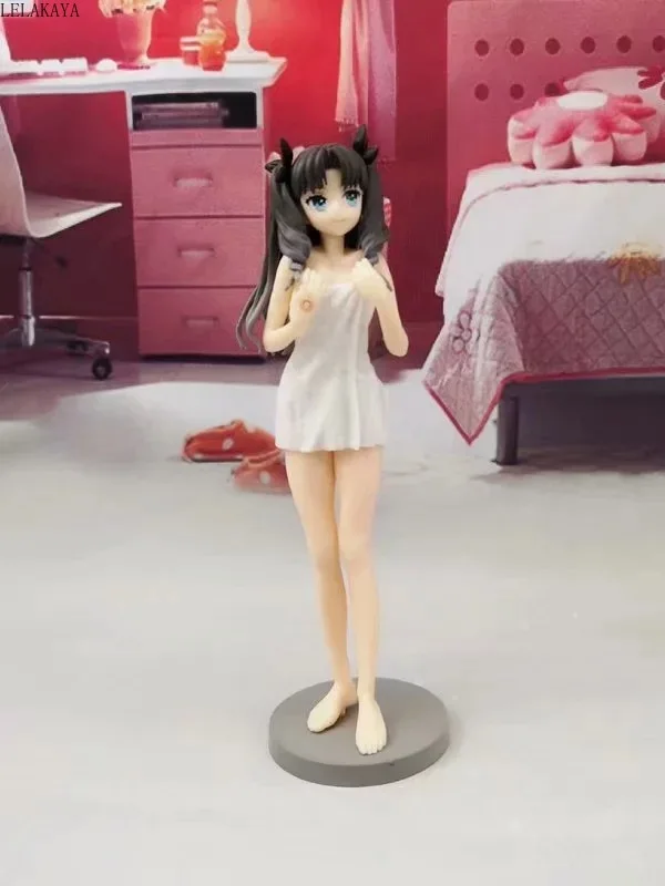 

1pcs Anime 19CM Fate/EXTRA Last Encore Saber Fate/Grand Order Tohsaka Rin Sexy Ver. 1/7 pvc Action figure model Toys Brinquedos