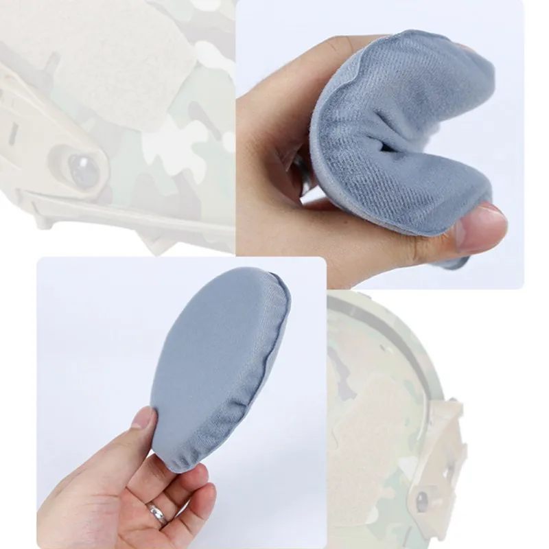 

Hot 1 SET Outdoor TOOLS Helmet Pads Soft Durable Memory Foam Protective Cushion Replacement Accessories