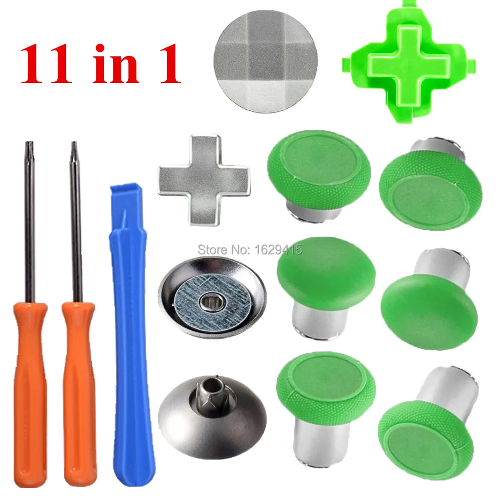IVYQUEEN 11 in 1 Magnetic Thumbsticks Grips for XBox One S / Elite Controller Swap Analog Sticks