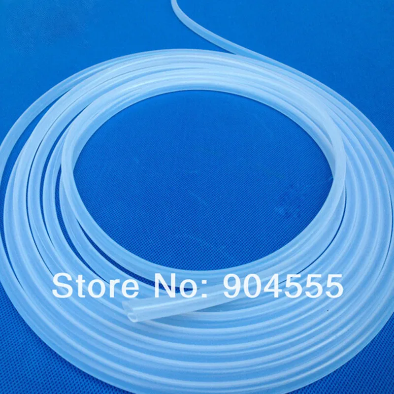 Food grade Silicon Tube,silicone rubber tube water dispenser deliver hose ID 4MM,OD6MM (4X6MM