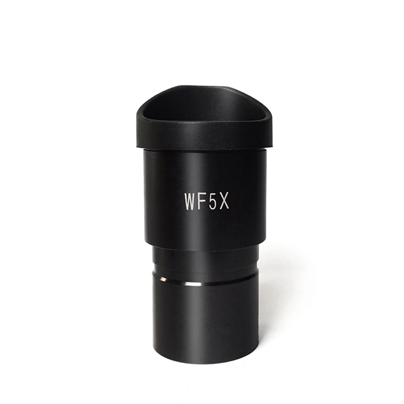 2 шт. WF5X широкоугольный окуляр микроскопа оптический объектив монтажный размер 30 мм поле зрения 20 мм с наглазниками для стерео микроскопа