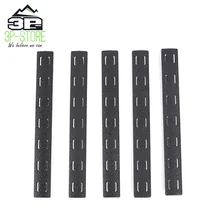 Softair BCM M-Lok рельсовая планка комплект(5 шт.) SANBI тактический страйкбол M-LOK полимерный Набор держателей для инструмента(5 шт.) MP0214