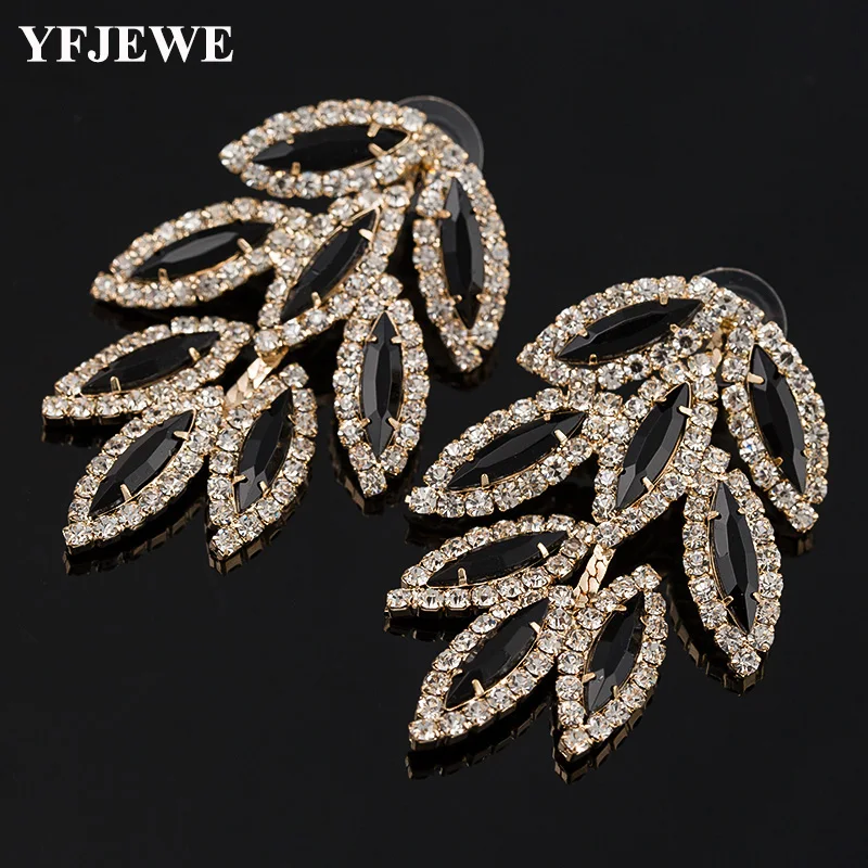 

YFJEWE 2018 Fashion Vintage Bohemian Earrings For Women Leaf Dangle Earrings Ethnic Earrings Statement Woman Jewelry E011