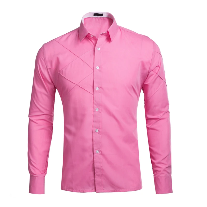 Мужчины Цвета Конфеты Рубашка Сорочка Homme Camisas Повседневная Мода 2016 Дизайнер