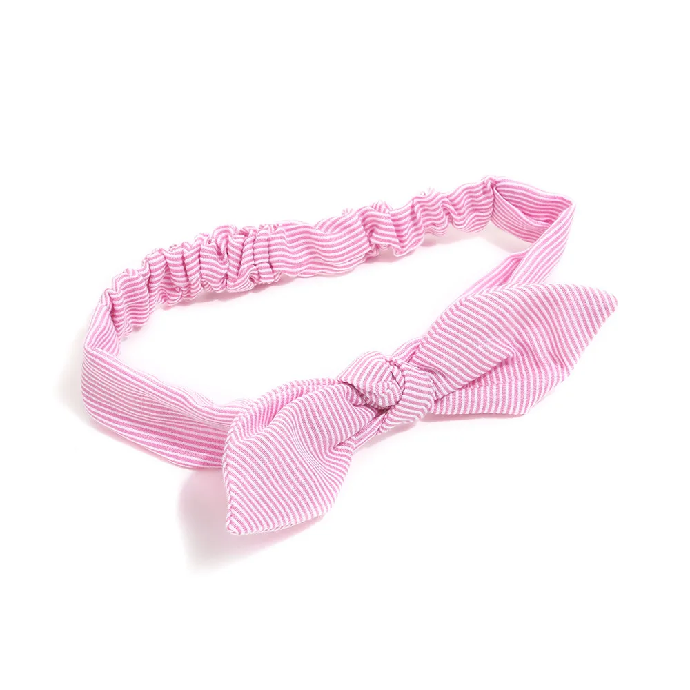 NEW Baby Infant Toddler Girls adorable mini hair bow Headband 0-18 mos