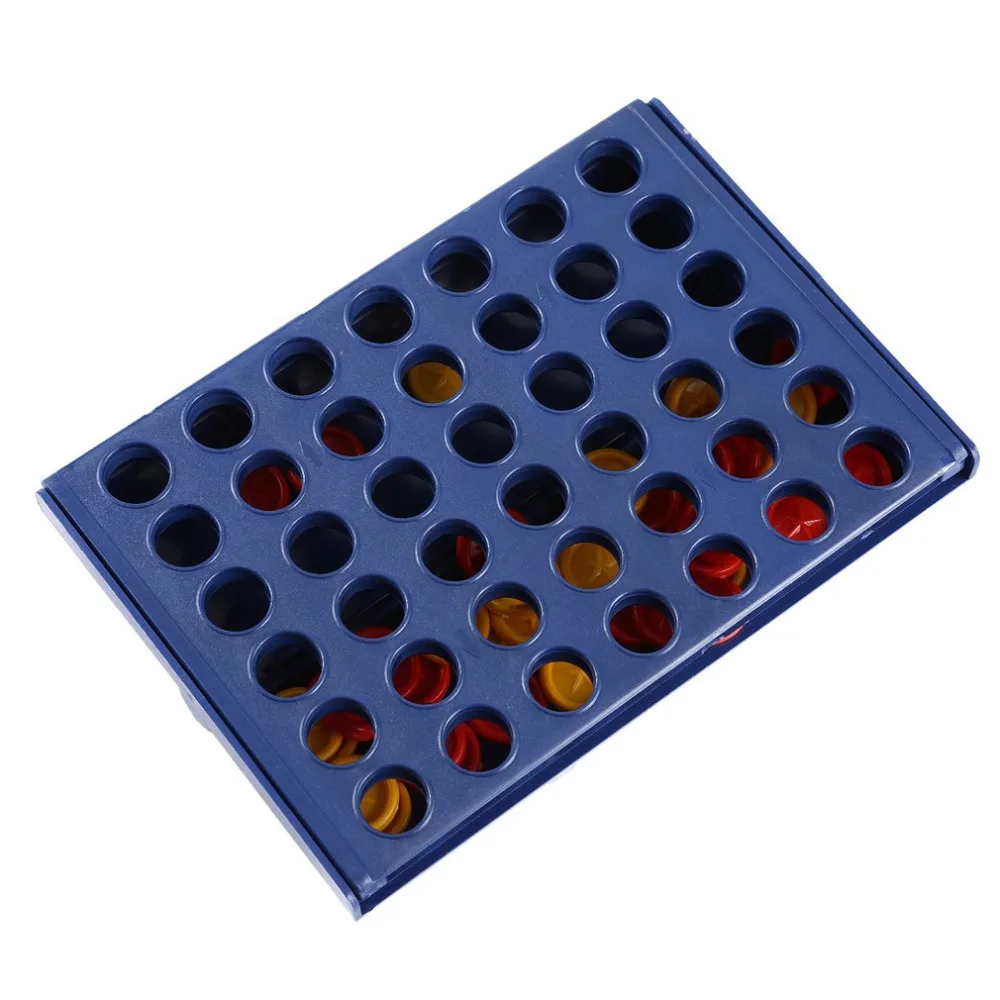 Развивающие игрушечные шахматы Ren Toys-Bingo игра четыре шахматная игра настольная Вертикальная синяя вертикальная соединяющая доска шашки