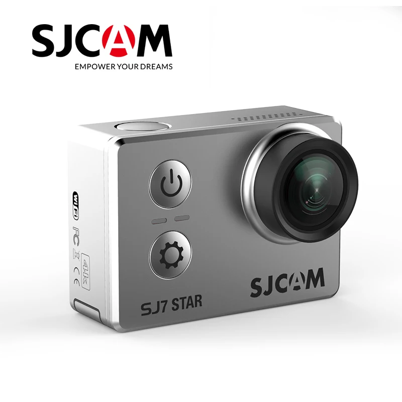 100% Оригинальные SJCAM SJ7 STAR экшен камера Wi Fi 4 К 2 ''Сенсорный экран Ambarella A12S75 30 м