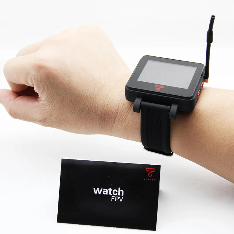 

Topsky 2 Inch 5.8Ghz 48CH FPV Watch Monitor Built-in Battery Christmas Limited Edition For RC Drone Part Accessories