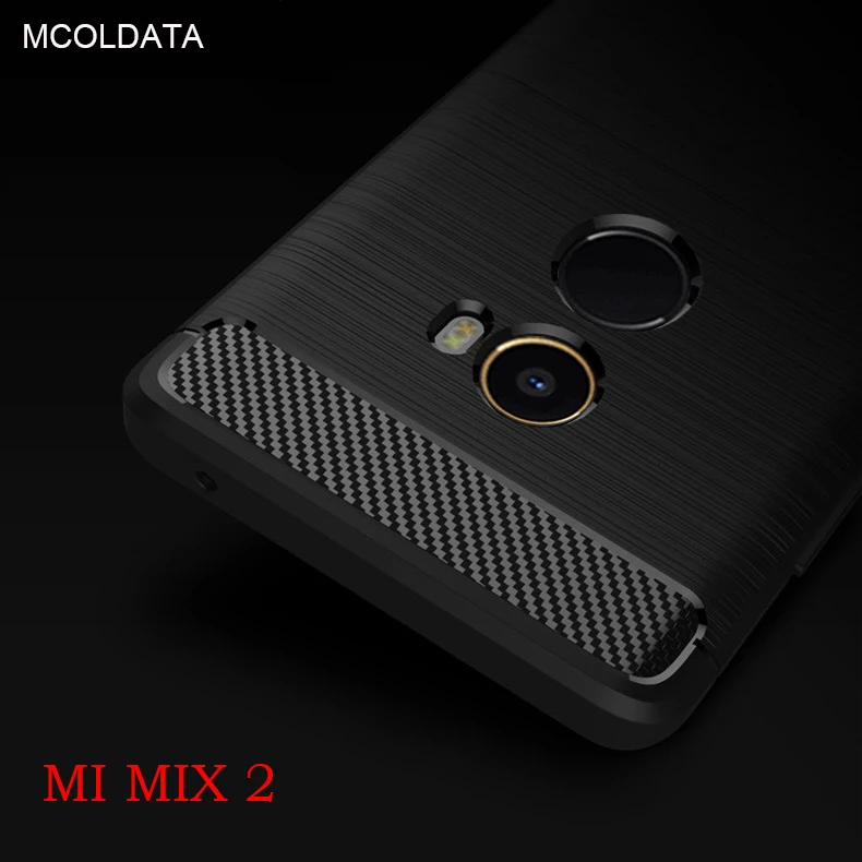 Чехол для Xiaomi mi mix 2 задняя крышка mix2 Силиконовый противоударный мягкий чехол из