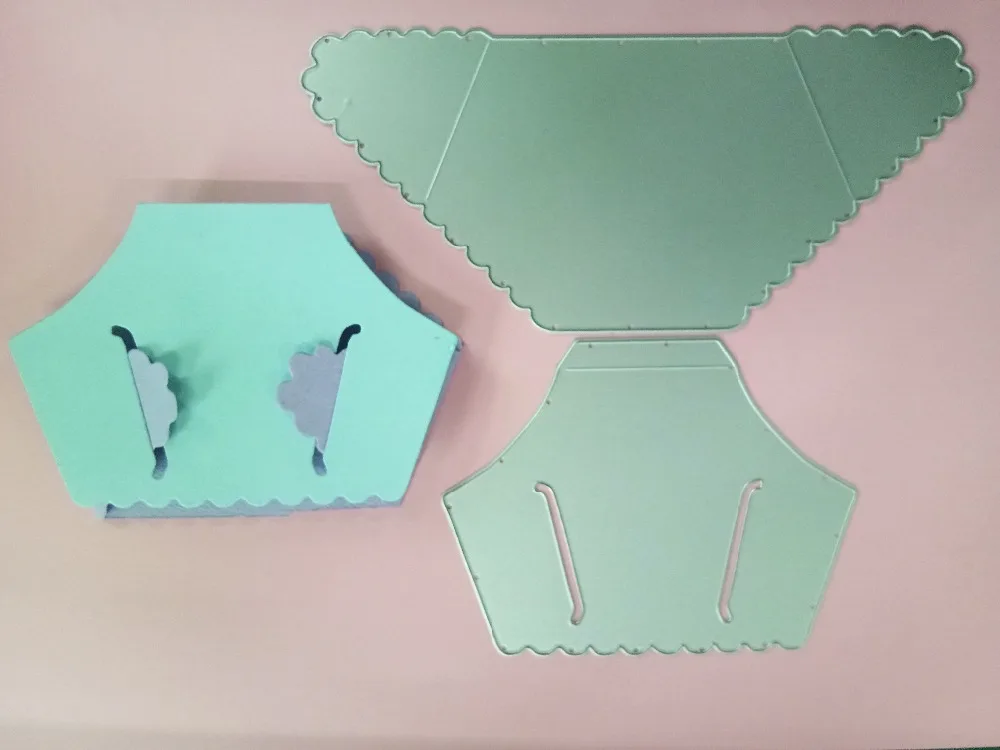 

Hemere 3D baby diaper Frame Metal Cutting Dies Stencil for DIY Scrapbooking Photo Album Embossing Paper Cards Decorative Craft
