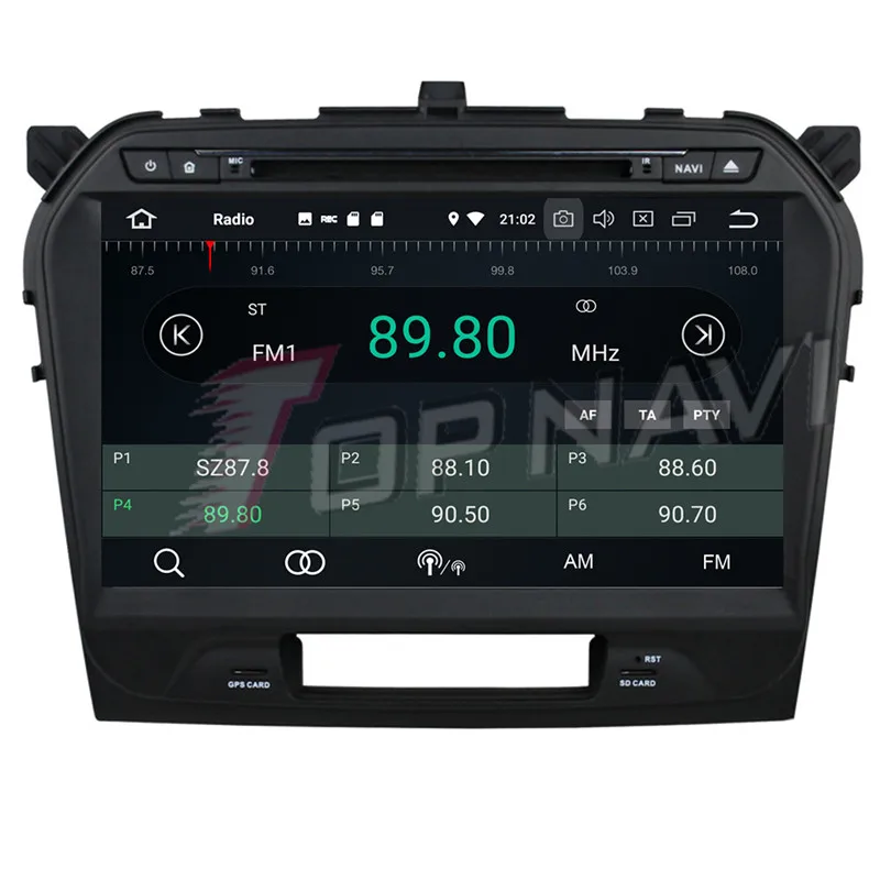 TOPNAVI Android 9,0 Автомобильная dvd-навигационная система авто видео для Suzuki Vitara стерео плеер аудио 2 Din Восьмиядерный 4+ 64G