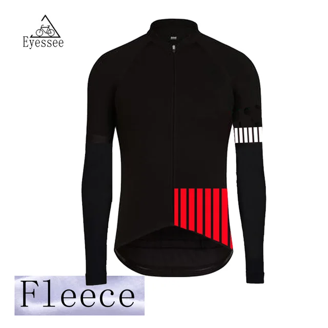 Best Offers 2018 Winter Thermal Fleece Men Bicycle Long Sleeve Cycling Jersey Clothing Pro Team Outdoor Mountain Road Uniform Bicycle Jersey
