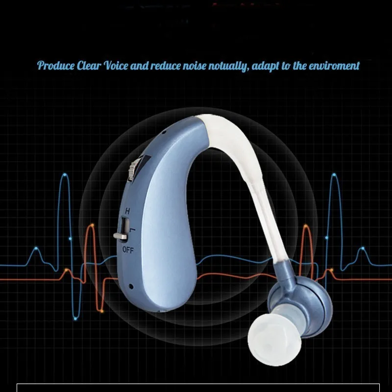 Портативный мини цифровой перезаряжаемый слуховой аппарат ушной аппарат для пожилых людей беспроводные звуковые усилители долгое время использования Прямая поставка