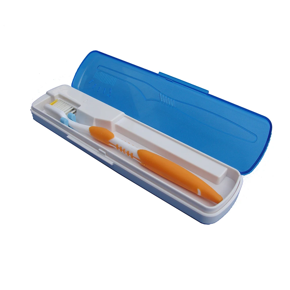 Небольшая ультрафиолетовая зубная щетка стерилизатор удобна для деловой поездки