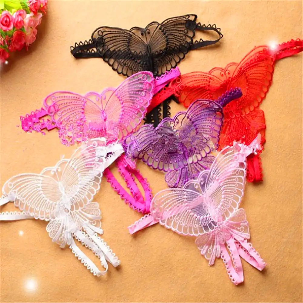 butterfly thongs