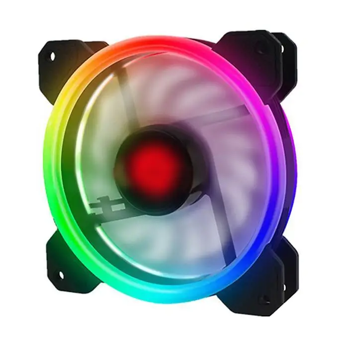 Прочный практичный светодиодный компьютер вентиляторы RGB 1 шт. 37,8cfm10% маленький 6 pin для 2510% дБ контроллер шасси 30000 h вентилятор