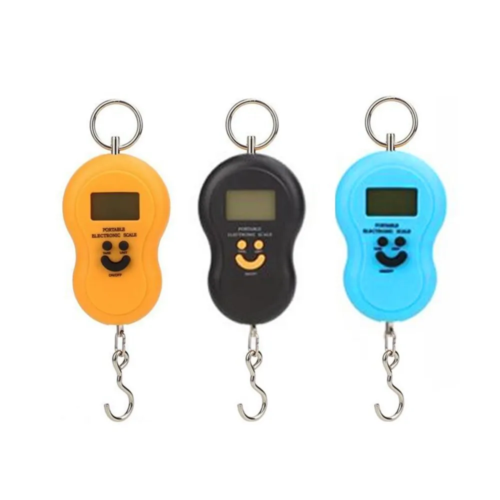 

Mini 40Kg/5g Portable LCD Display Luggage Fishing Hook Electronic Weight Digital Scale Pocket Weighing Hanging Scale